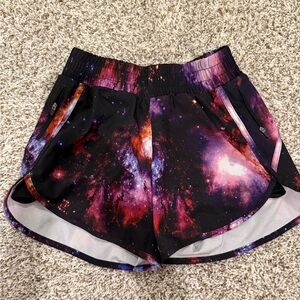 Women's Galaxy Print Shorts